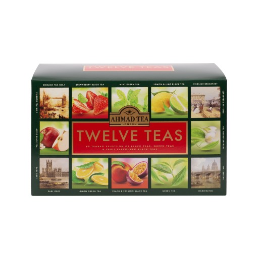 Ahmad Tea Zestaw herbat Twelve London 60 sztuk /12 x 5 TB/