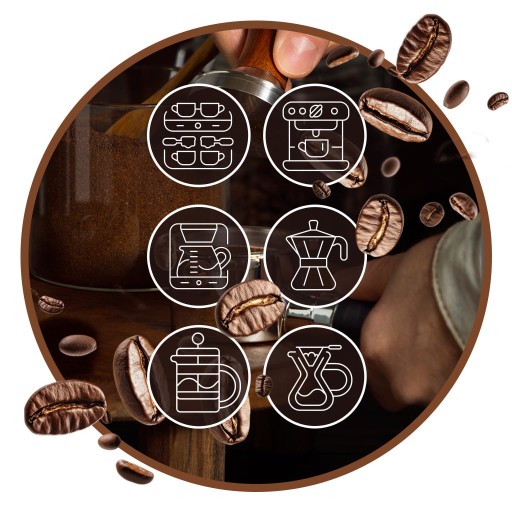 Kawa ziarnista 1kg BRAZYLIA 100% ARABICA Świeżo Palona do ekspresu + GRATIS - obrazek 4