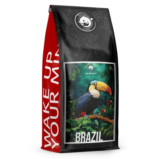 Kawa ziarnista 1kg Brazylia Cerrado Świeżo Palona Arabica 100% SingleOrigin