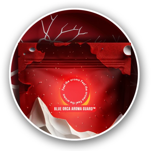 Kawa ziarnista 1kg WINTER BLEND 100% Arabica ŚWIEŻO PALONA Blue Orca - obrazek 5