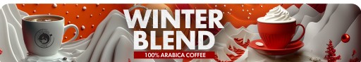 Kawa ziarnista 1kg WINTER BLEND 100% Arabica ŚWIEŻO PALONA Blue Orca - obrazek 9