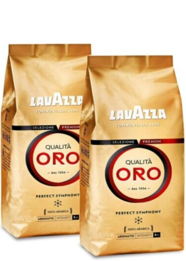 Kawa ziarnista Arabica Lavazza Qualita Oro 4 x 1 Kg - obrazek 10