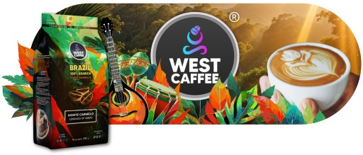 Kawa ziarnista Brazylia 1kg Świeżo Palona - 100% Arabica - Monte Carmelo - obrazek 13