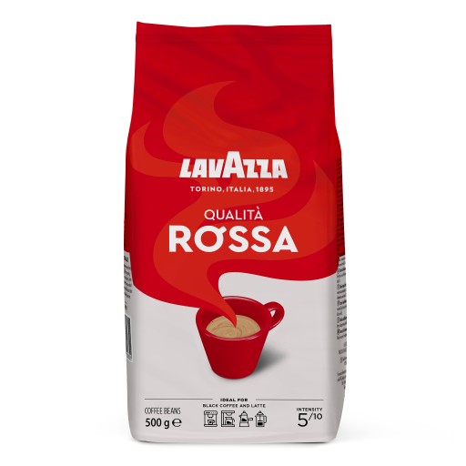 Kawa ziarnista Lavazza Qualita Rossa 500g - obrazek 2
