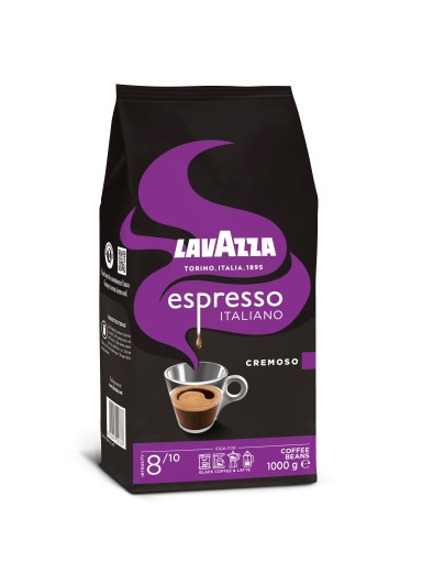 Kawa ziarnista mieszana Lavazza Caffe Espresso Italiano Cremoso 1kg - obrazek 2