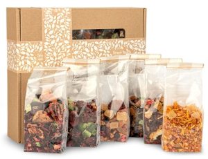 Zestaw herbat OWOCOWYCH 6 szt w pudełku prezent upominek herbaty naturalne