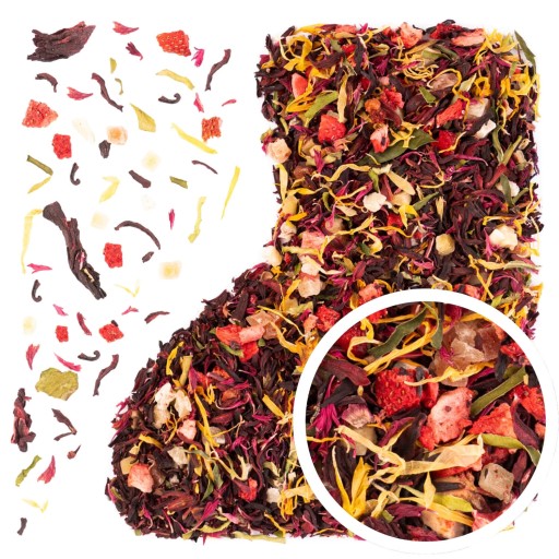 Zestaw herbat OWOCOWYCH 6 szt w pudełku prezent upominek herbaty naturalne - obrazek 5